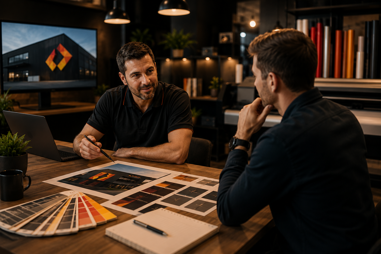 Consultation at Australian Signmakers