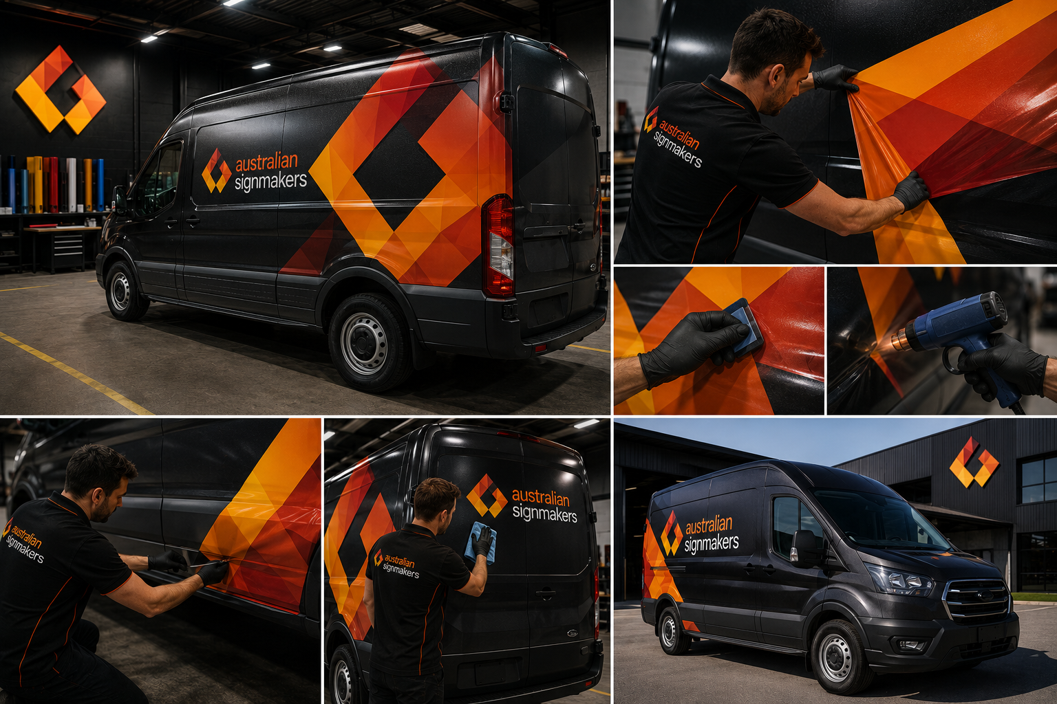 In-house production at Australian Signmakers