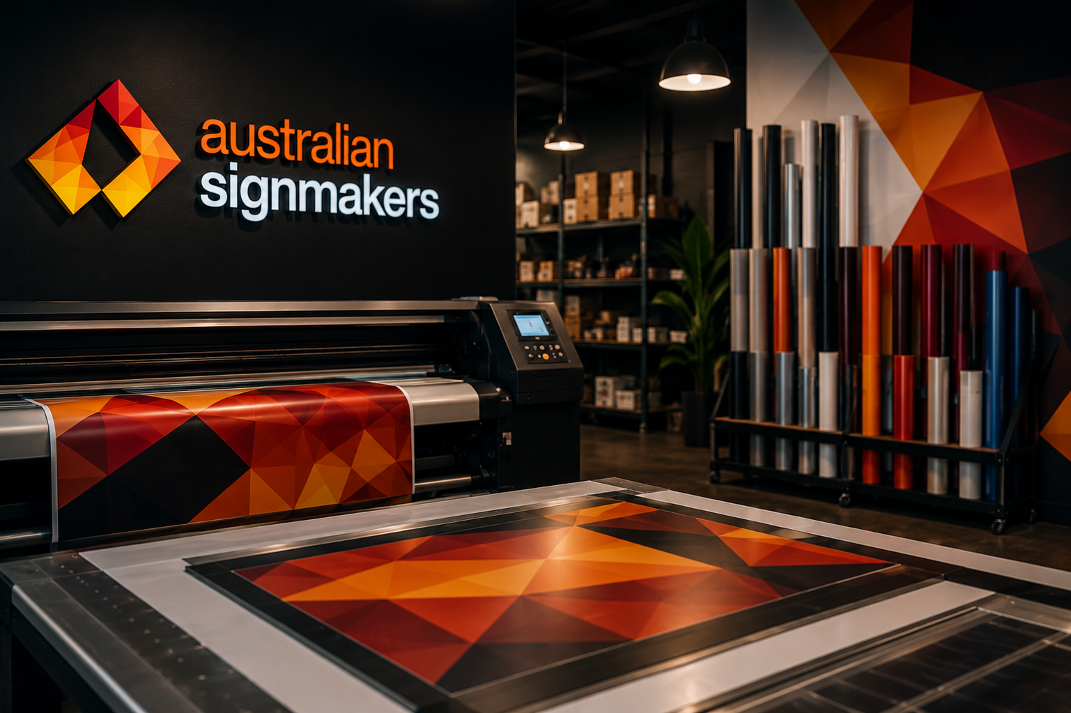Australian Signmakers workshop team